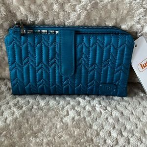 LUG Tram Wallet NEW with Tags Ocean Blue